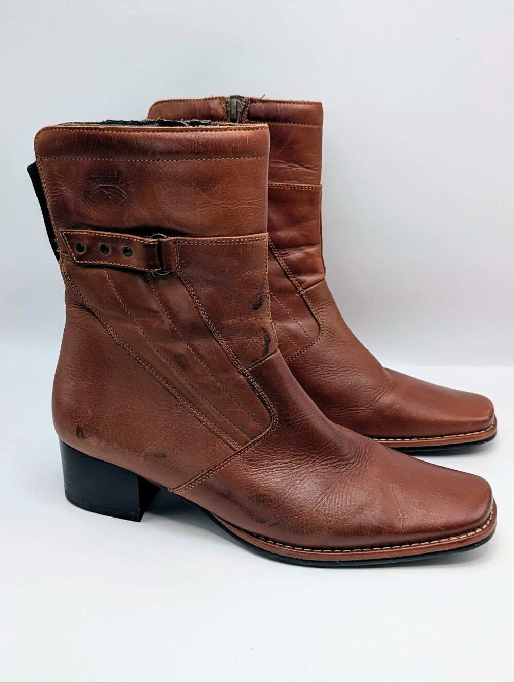 PIKOLINOS Leather Ankle Boots